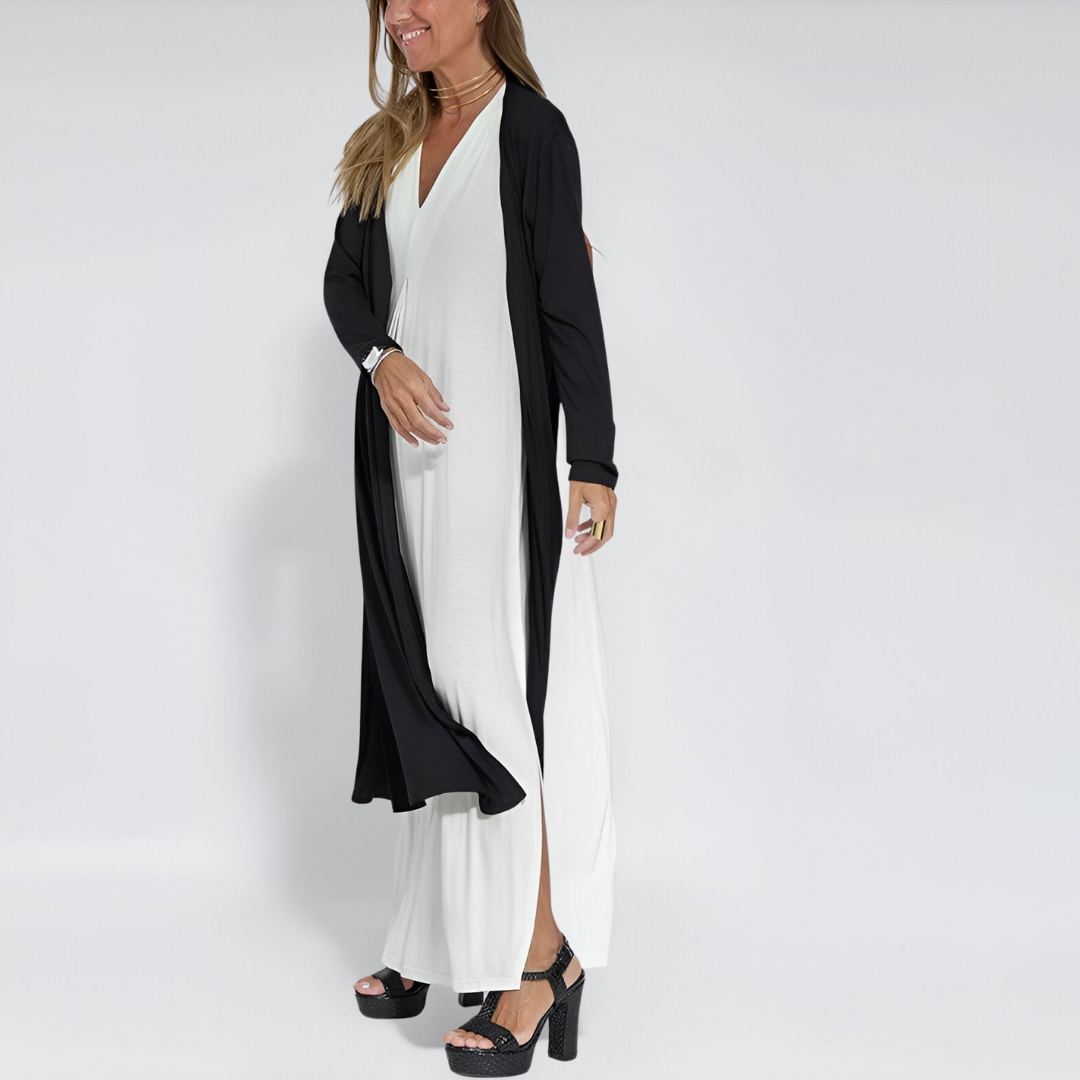 Karin™ | Elegante Vestido de Verão + cardigan grátis