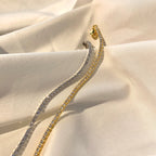 [Bloom]Bracelete de Ténis Corte Princesa Radiante em Prata S925