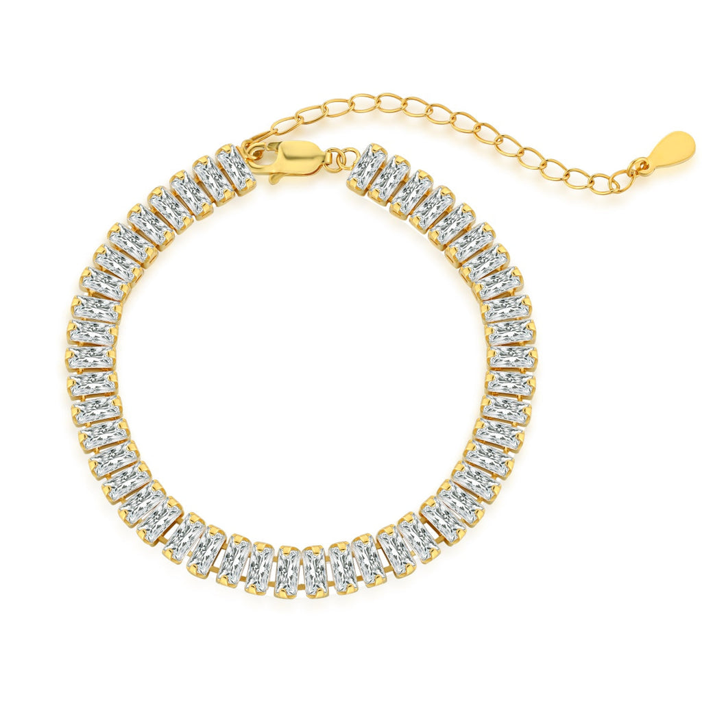 [Bloom] Exquisito Bracelete Diário em Corte Esmeralda