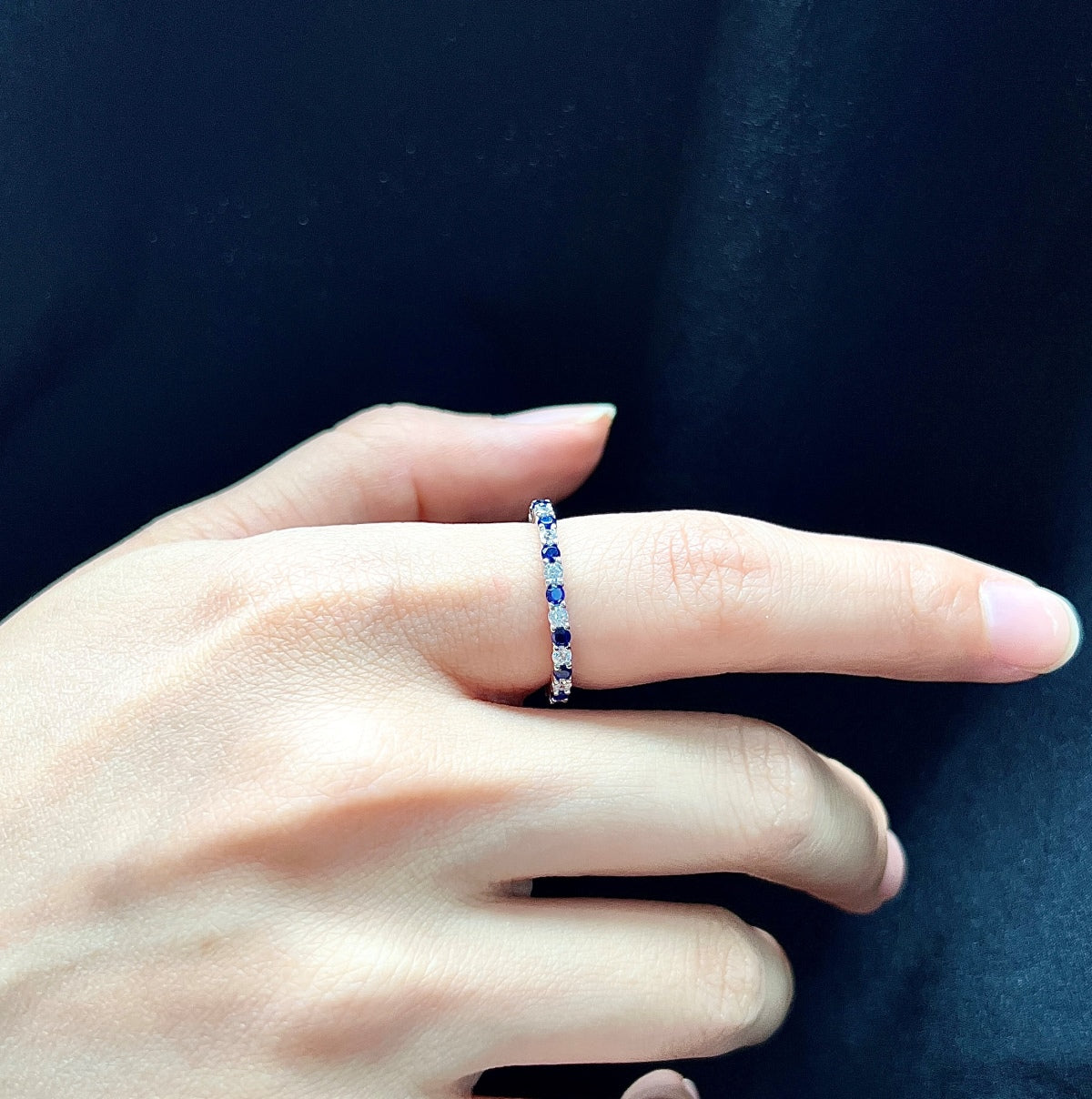 [Bloom] Anel de Ténis Redondo Cortado Colorido Exquisito