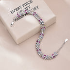 [Bloom]Bracelete Diário Delicado em Corte Esmeralda Radiante