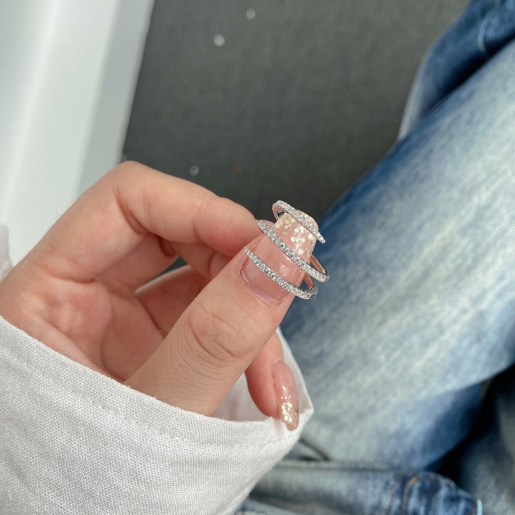 [Bloom]Anel Diário Único e Vibrante Entangle