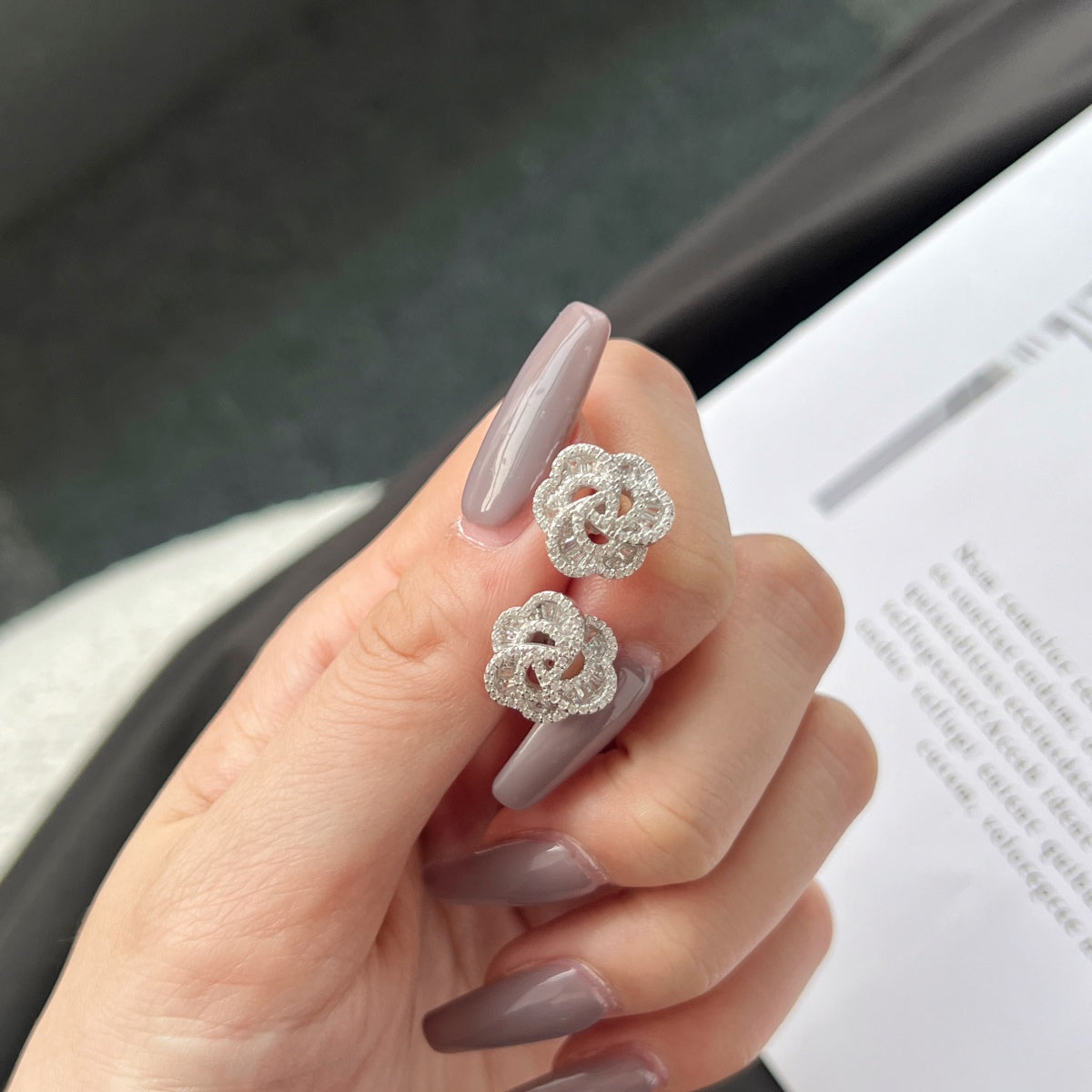 [Bloom] Brincos Diários em Forma de Flor Exquisita