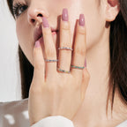 [Bloom]Anel Diário Redondo Vibrante e Espumante