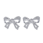 [Bloom] Brincos em Forma de Laço Delicado