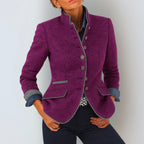 Anja™ | Elegante Cardigan com Gola Alta