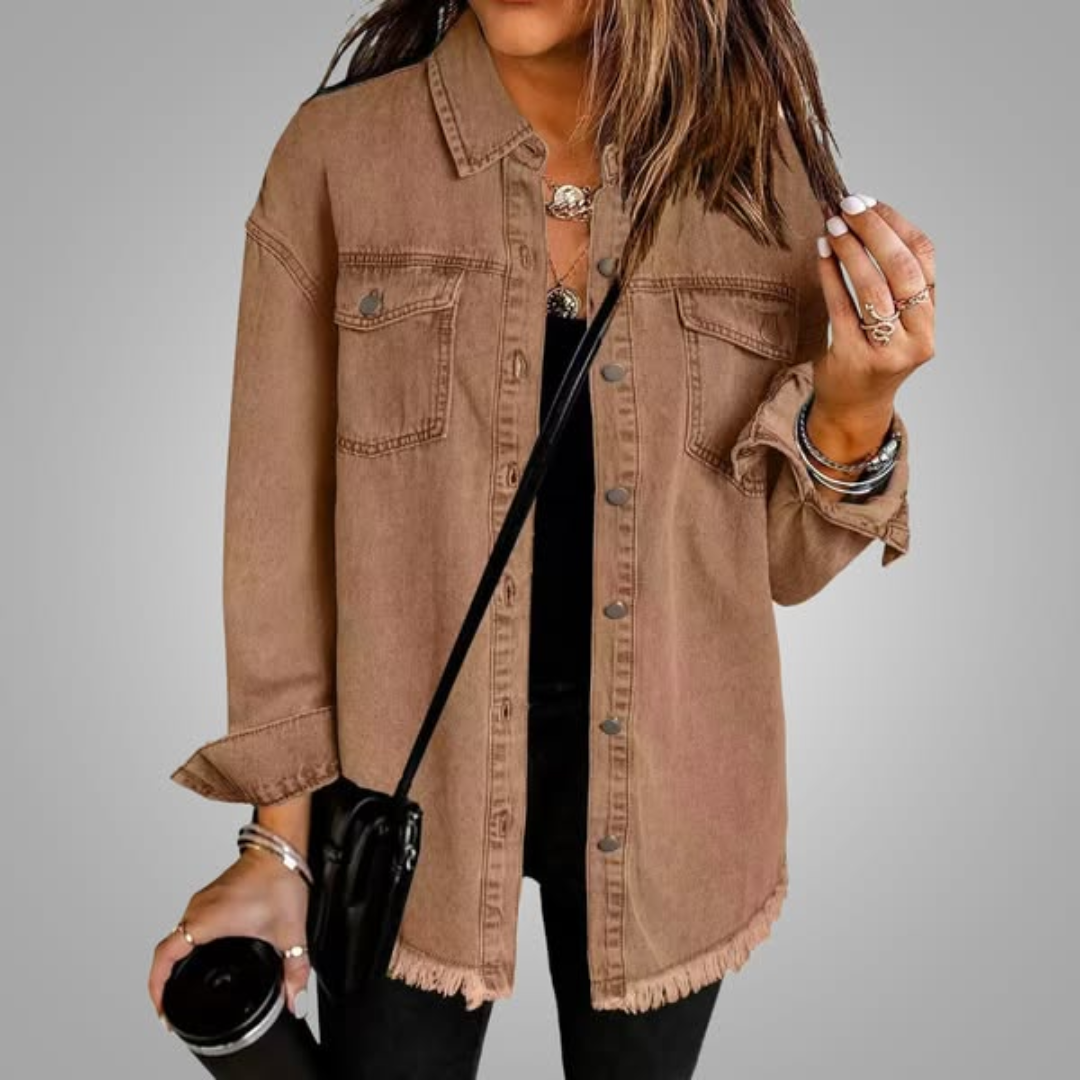 Roxanne™ | Jaqueta de Jeans Vintage