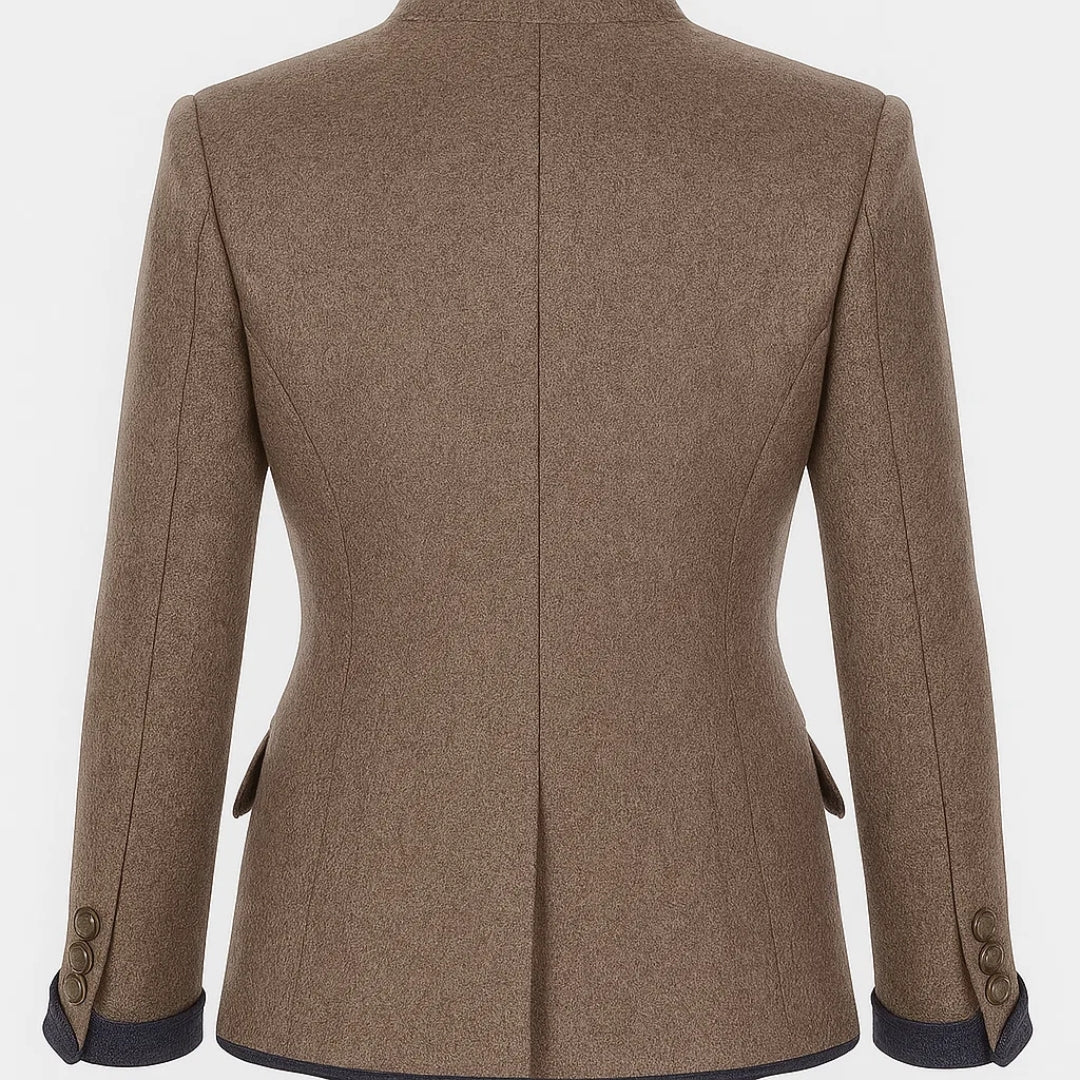 Anja™ | Elegante Cardigan com Gola Alta