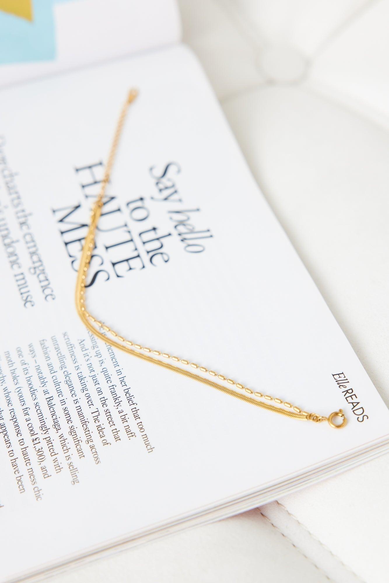 Pulseira Aurelian Vibes em Ouro 18k