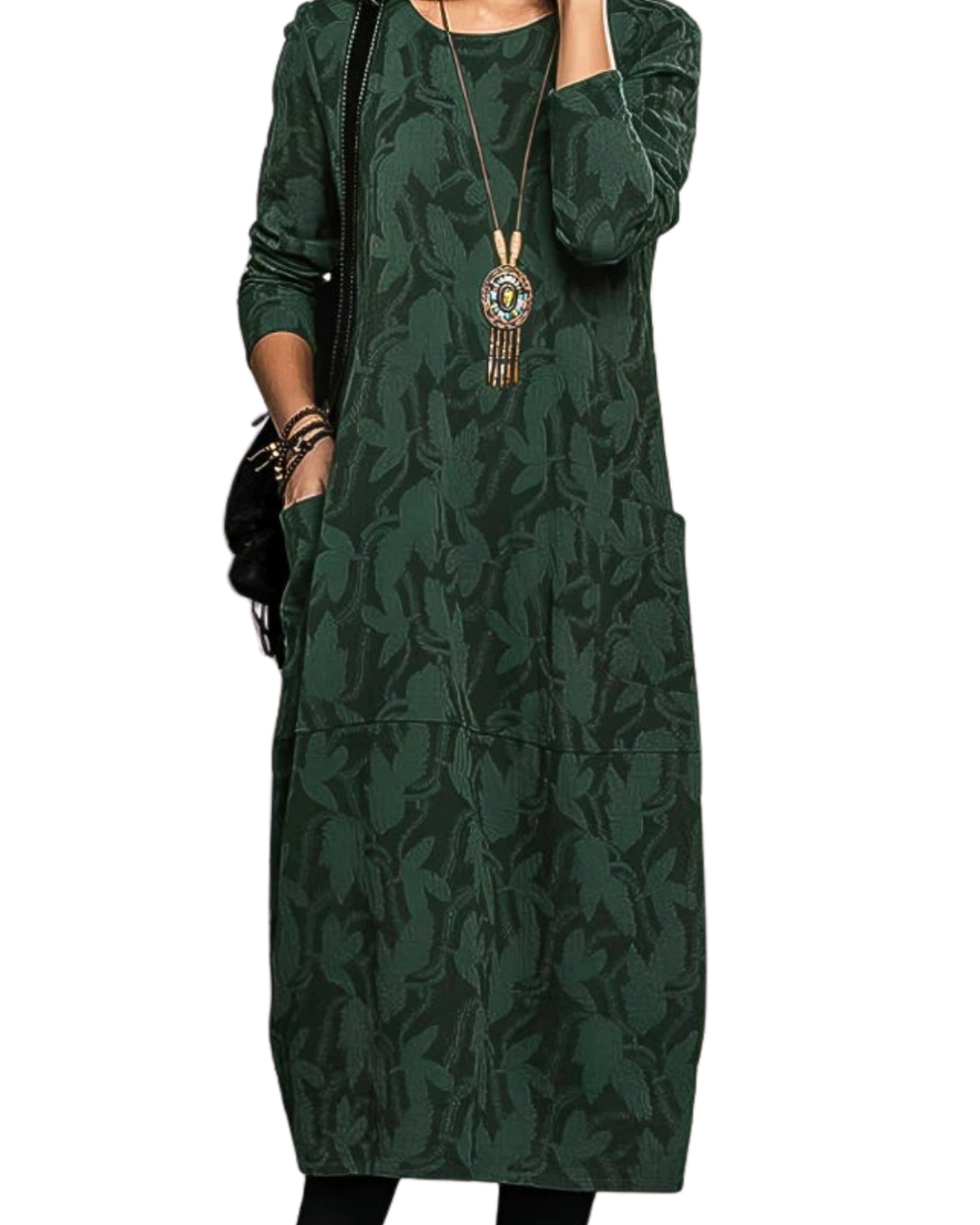 Madeleine | Vestido de Inverno Elegante – quente e estiloso