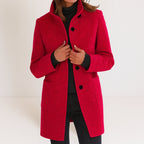 Stella™ | Casaco feminino com gola alta