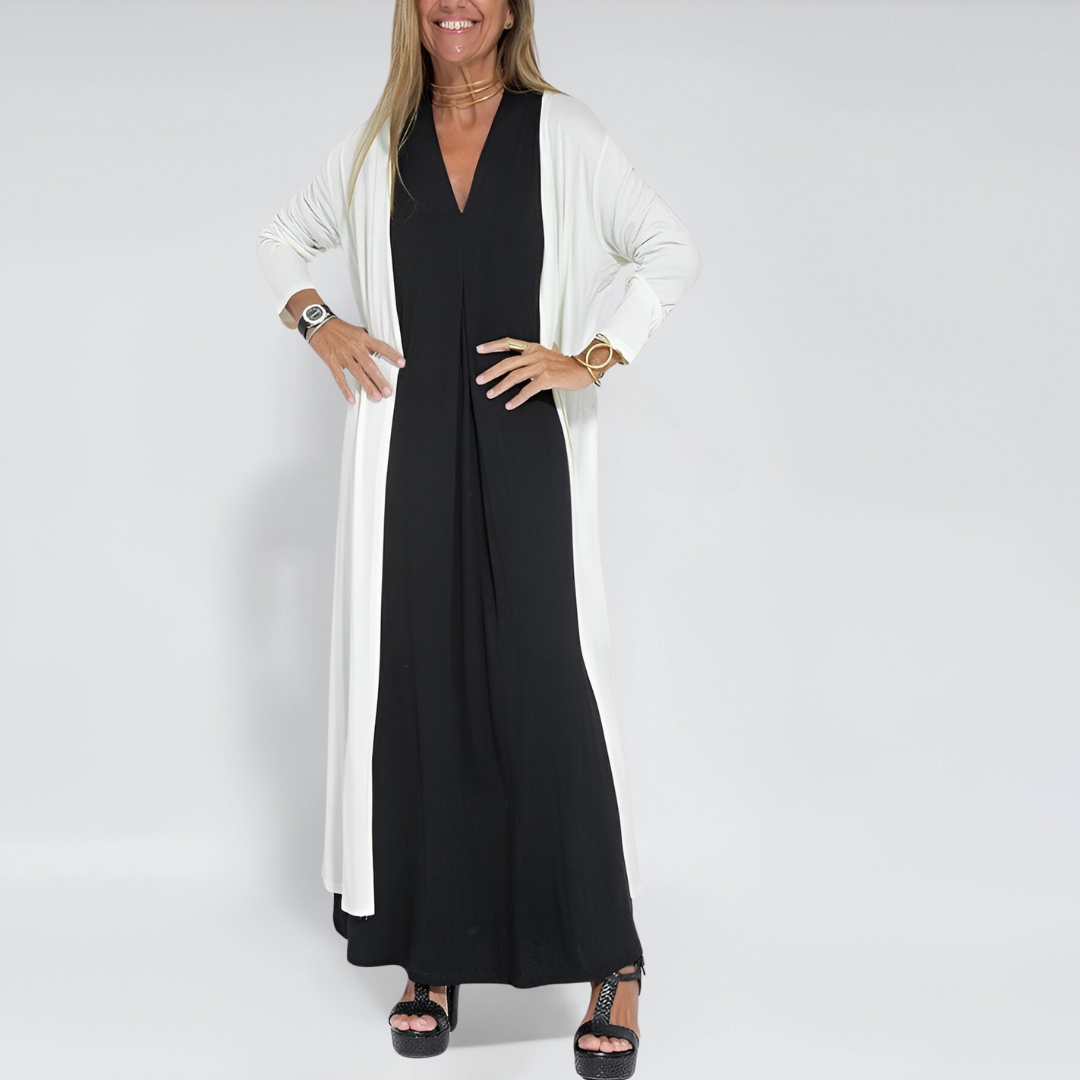 Karin™ | Elegante Vestido de Verão + cardigan grátis