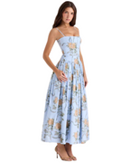 Isabella | Vestido de Verão Vintage com Laços