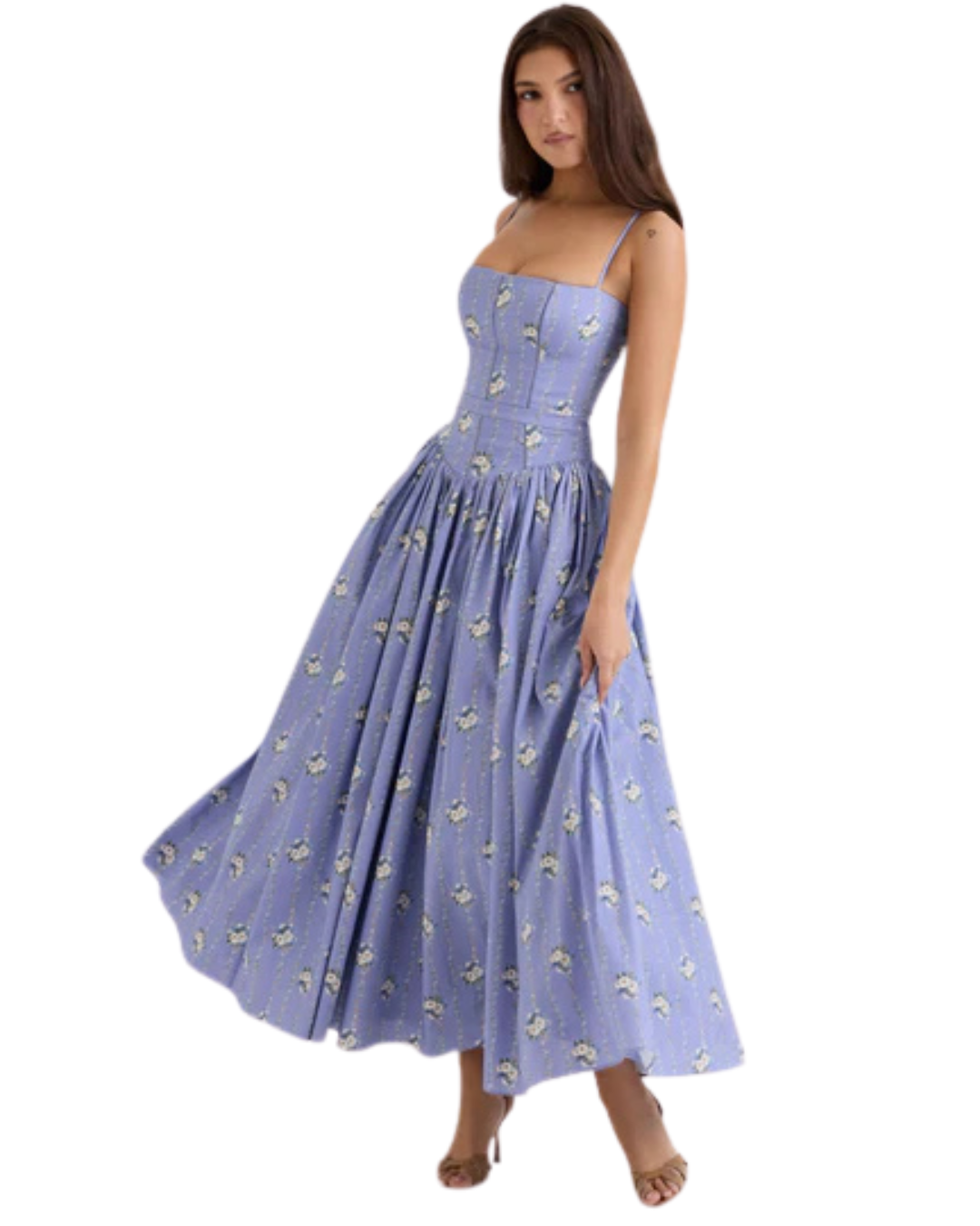 Isabella | Vestido de Verão Vintage com Laços