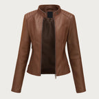 Jeniffer™ | Casaco de pele em estilo moderno