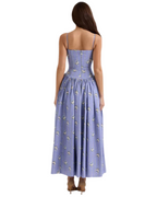 Isabella | Vestido de Verão Vintage com Laços