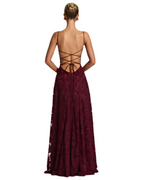 Francisa | Vestido Maxi com Corpete de Renda