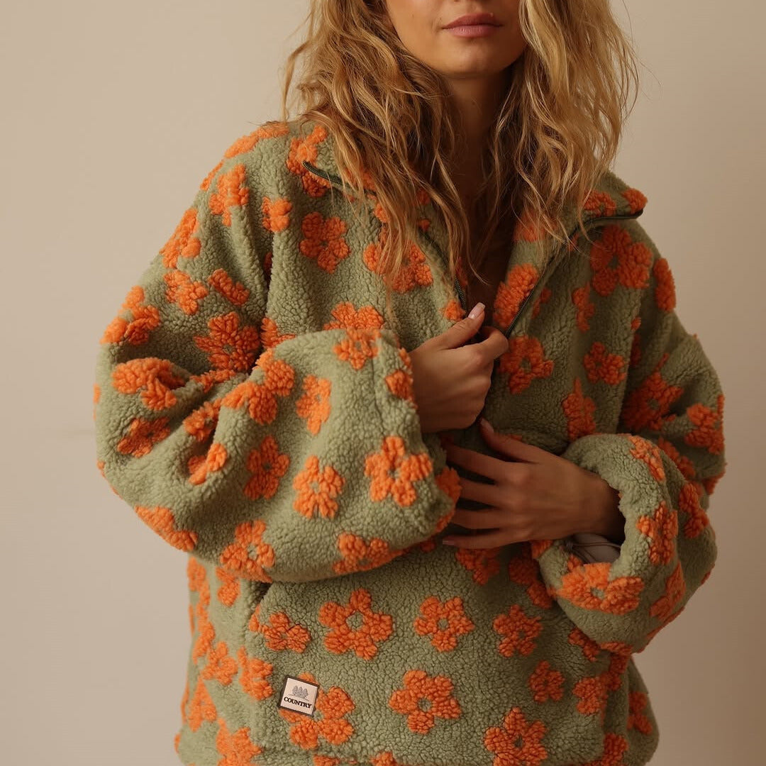 Daisy™ | Pullover de Fleece Bloom
