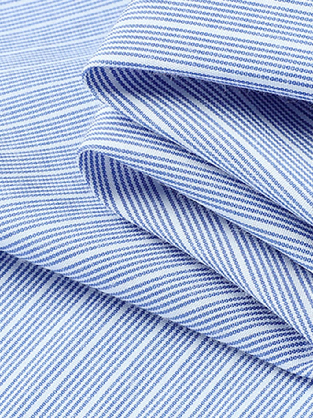 Calças Largas com Corda de Ajuste em Risca de Giz