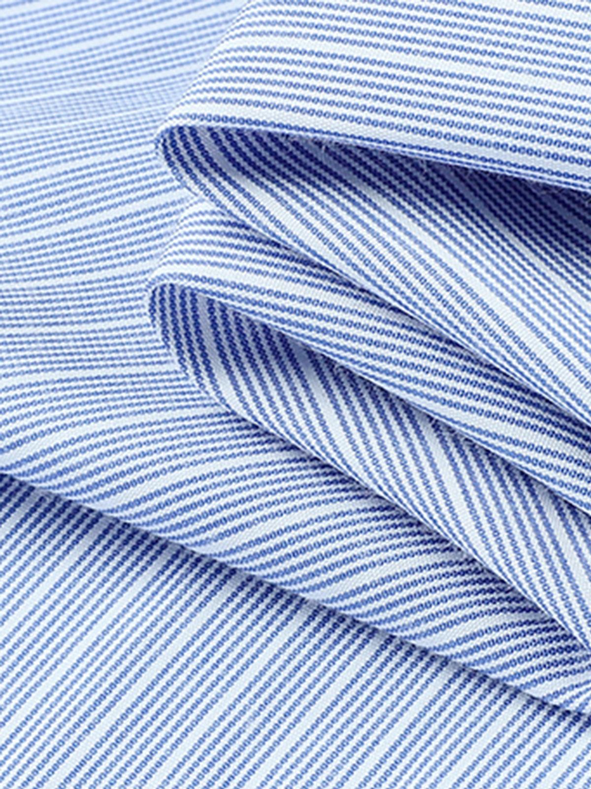 Calças Largas com Corda de Ajuste em Risca de Giz