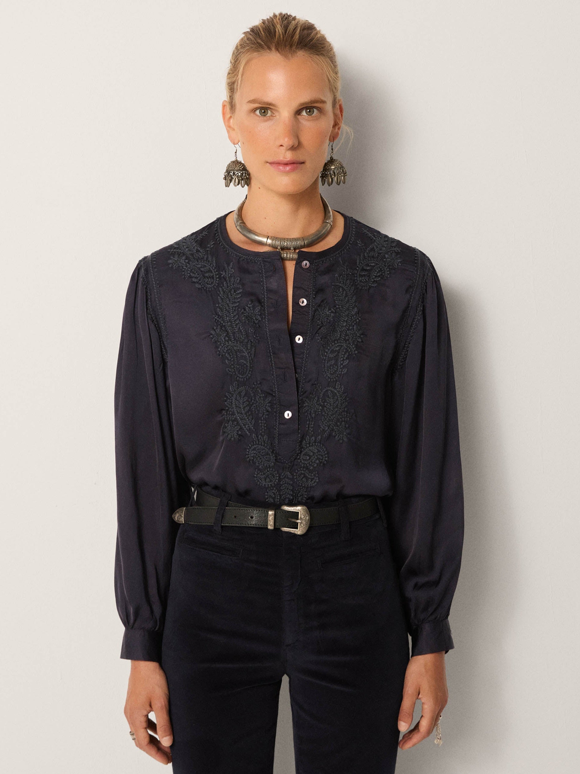 CLOTILDE™ | Blusa Azur Elegante