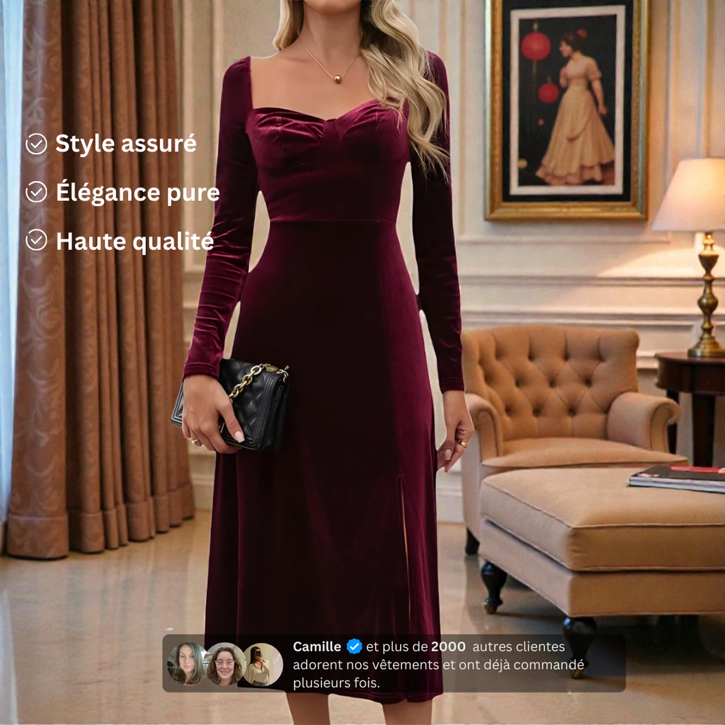 ALINA™ | VESTIDO REFINADO DE TEMPORADA