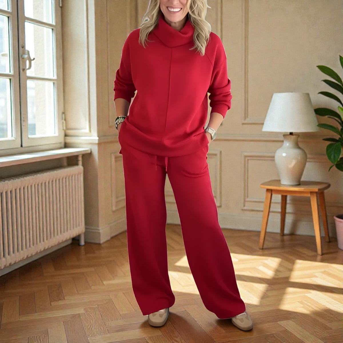 ÉLODIE™ | Conjunto Tricotado Confortável