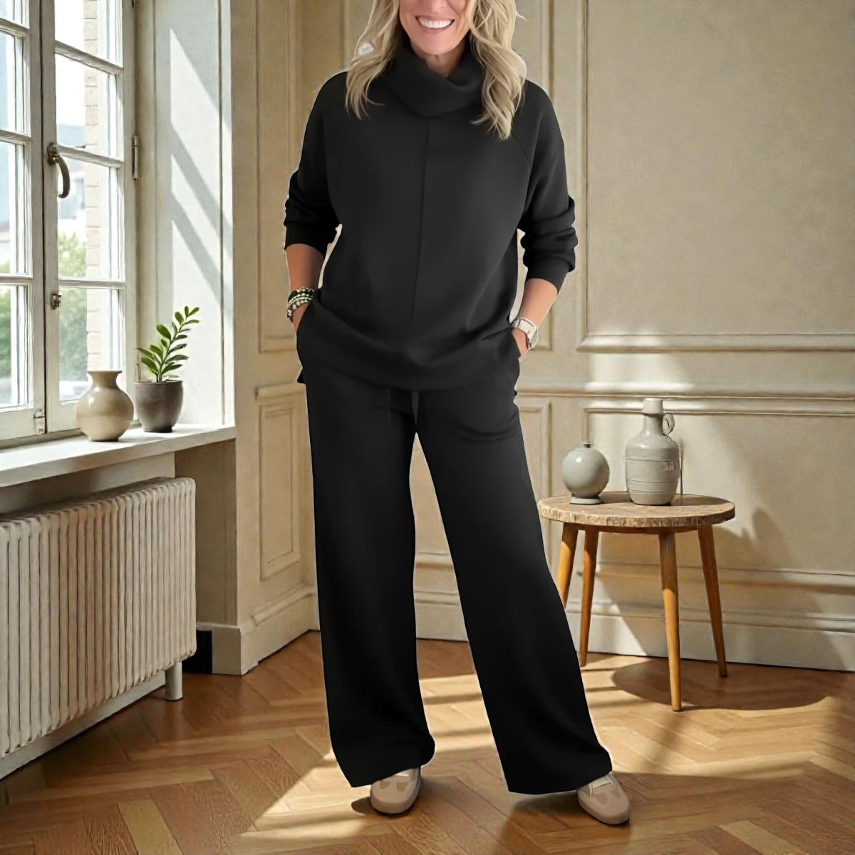 ÉLODIE™ | Conjunto Tricotado Confortável