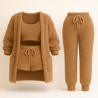 ALBA™ | Pijama 4 Peças Elegante