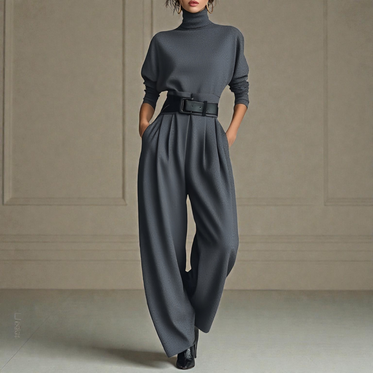 JULIET™ | Conjunto Elegante de Gola Alta