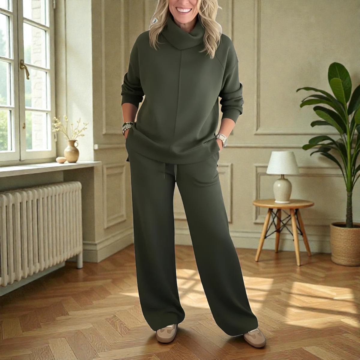 ÉLODIE™ | Conjunto Tricotado Confortável