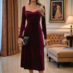 ALINA™ | VESTIDO REFINADO DE TEMPORADA