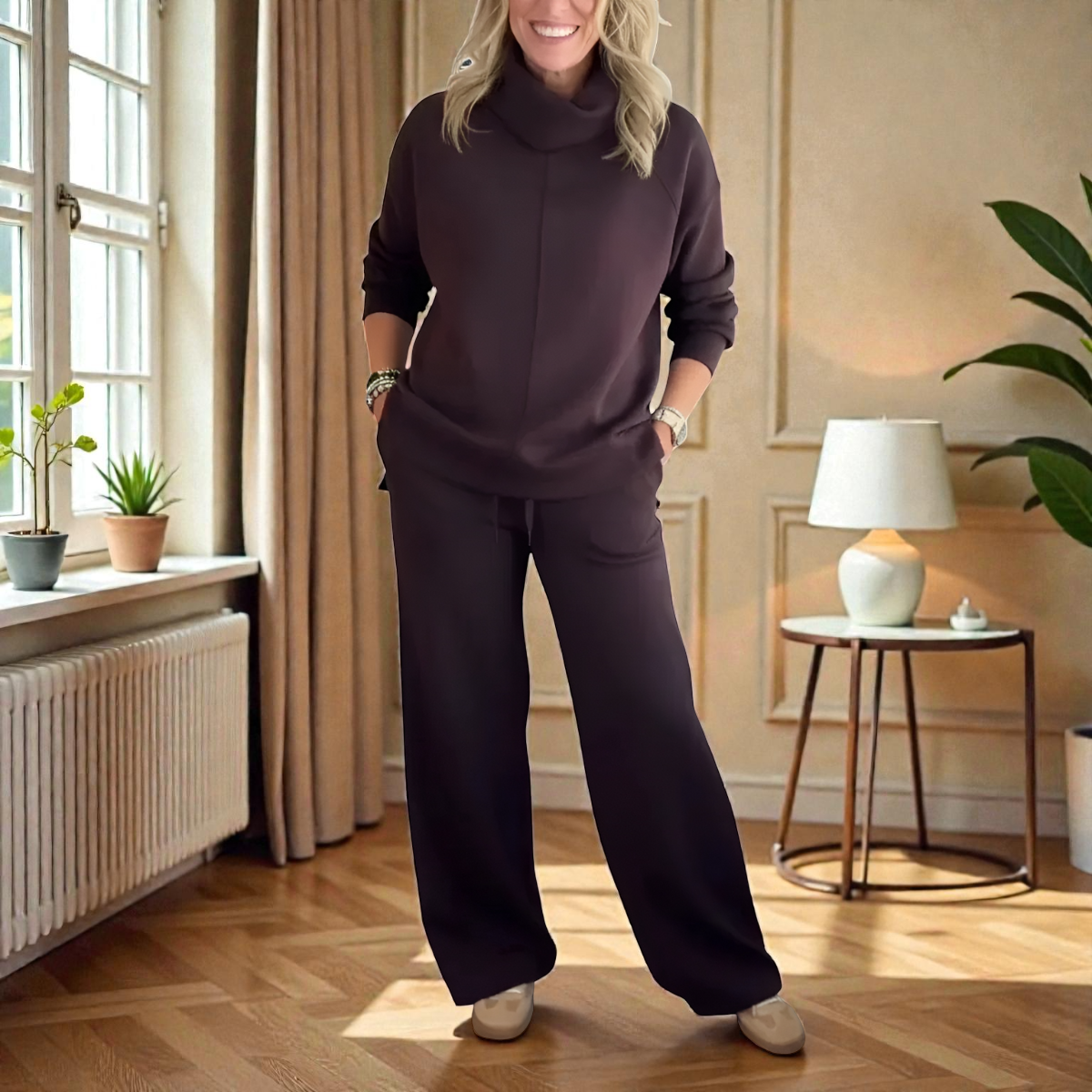 ÉLODIE™ | Conjunto Tricotado Confortável