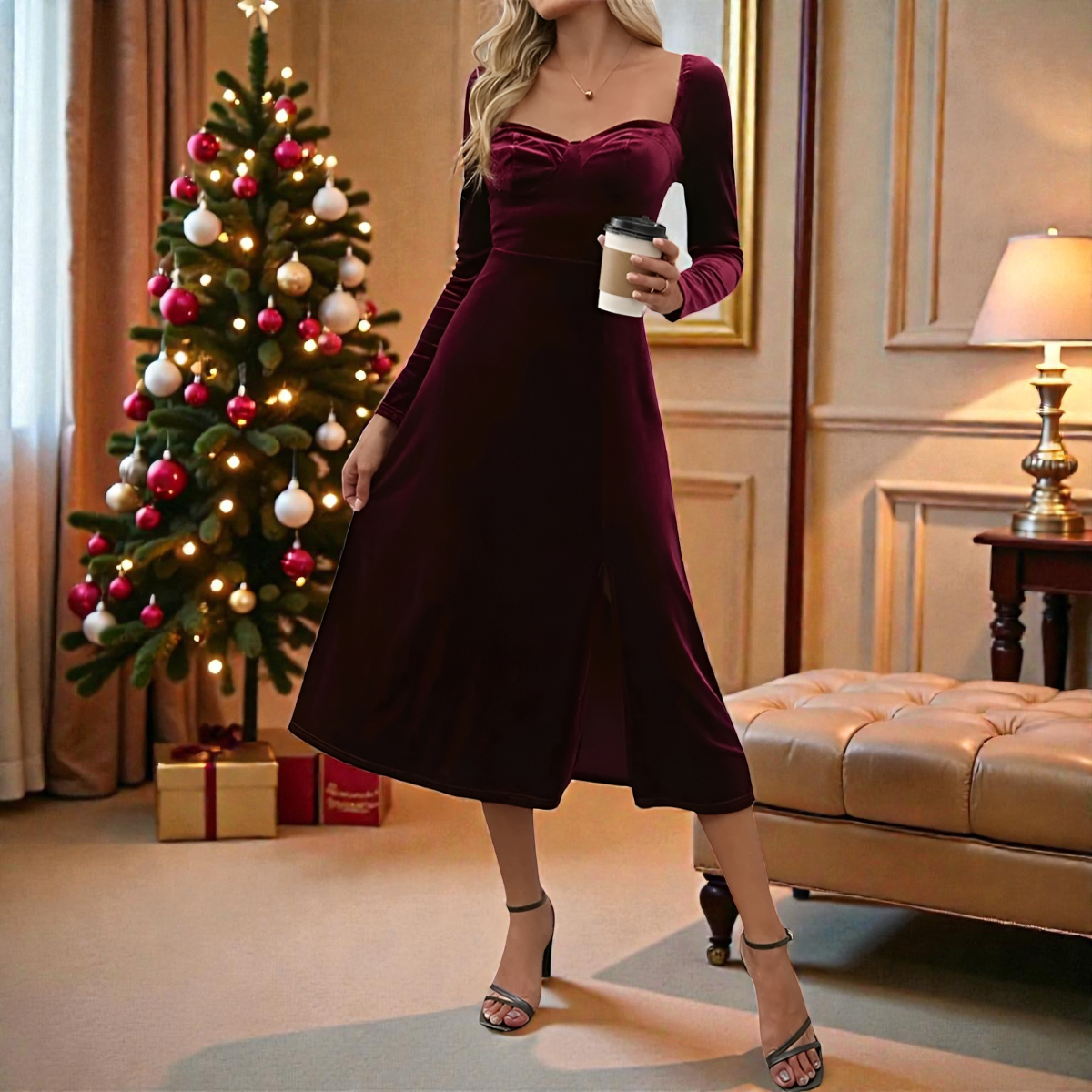 ALINA™ | VESTIDO REFINADO DE TEMPORADA