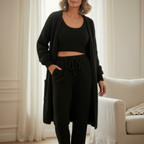 ALBA™ | Pijama 4 Peças Elegante