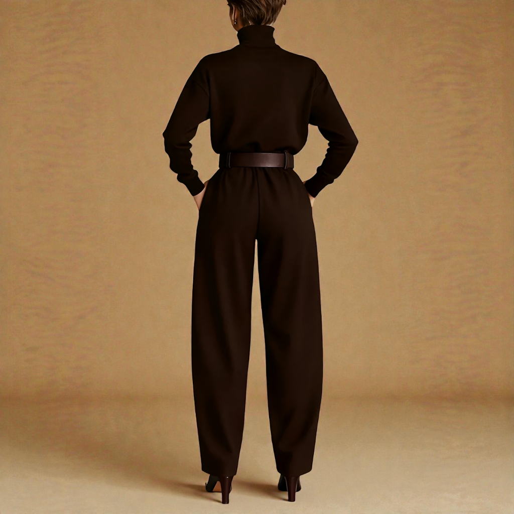 JULIET™ | Conjunto Elegante de Gola Alta