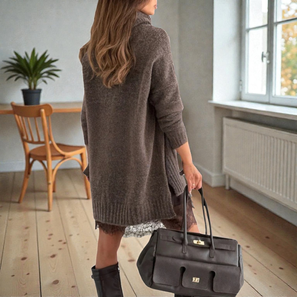 AURORA™ | Conjunto de Vestido & Pulôver