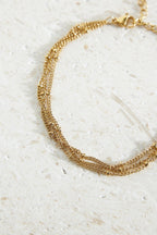 Pulseira Sonho em Ouro 18k Banho de Ouro