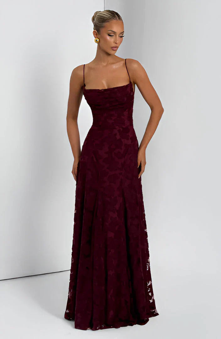 Juliette™ | Elegante vestido maxi floral