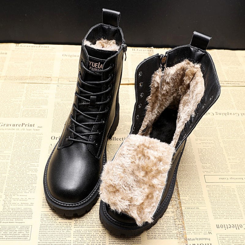 Helena - Botas de Inverno com Atacadores e Interior Forrado