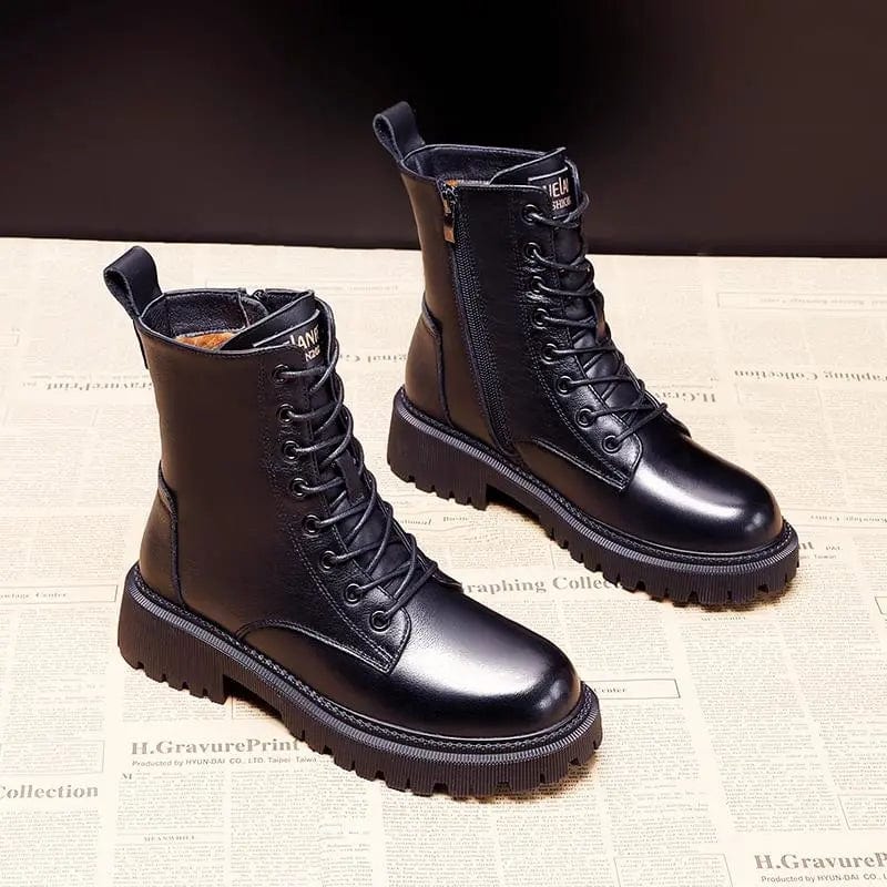 Helena - Botas de Inverno com Atacadores e Interior Forrado