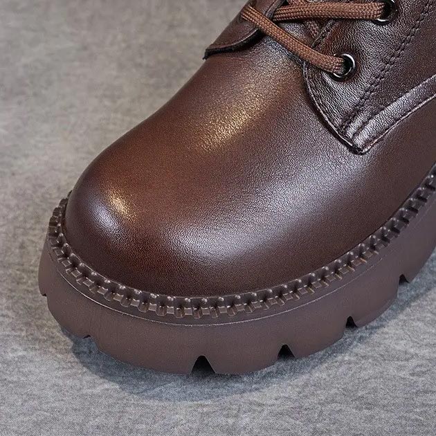 Botas de couro ortopédicas para mulheres – presente perfeito